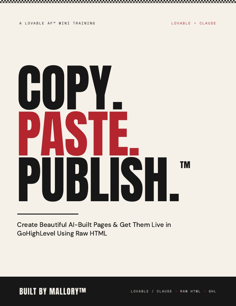Guide page: Cover
